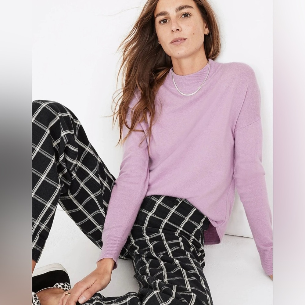 Madewell Ashbury Mockneck Sweater plus size
